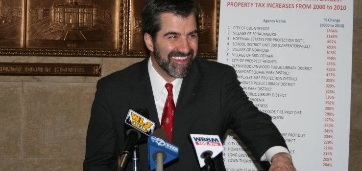 Joe Bast at Treasurers press conference, 2012