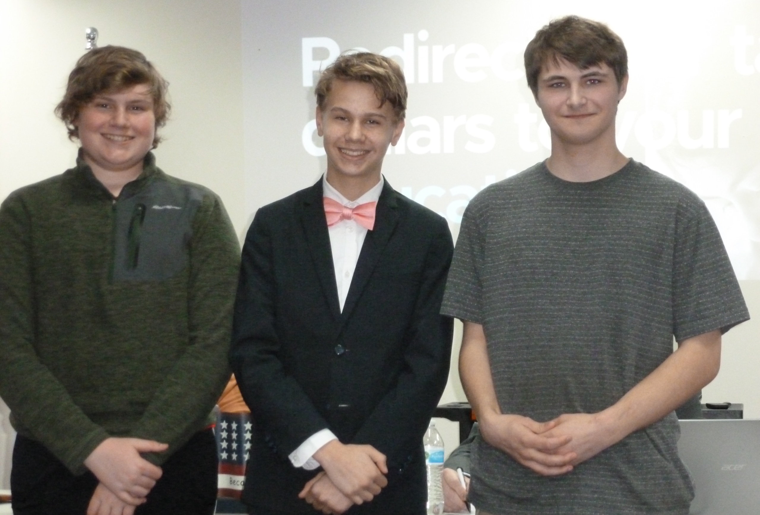 Fox Valley Initiative encourages Jack, Ethan, and Jordan to learn from their experiences at LEAD Wisconsin.