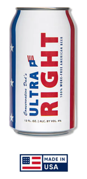 Conservative Dad Ultra-Right Beer