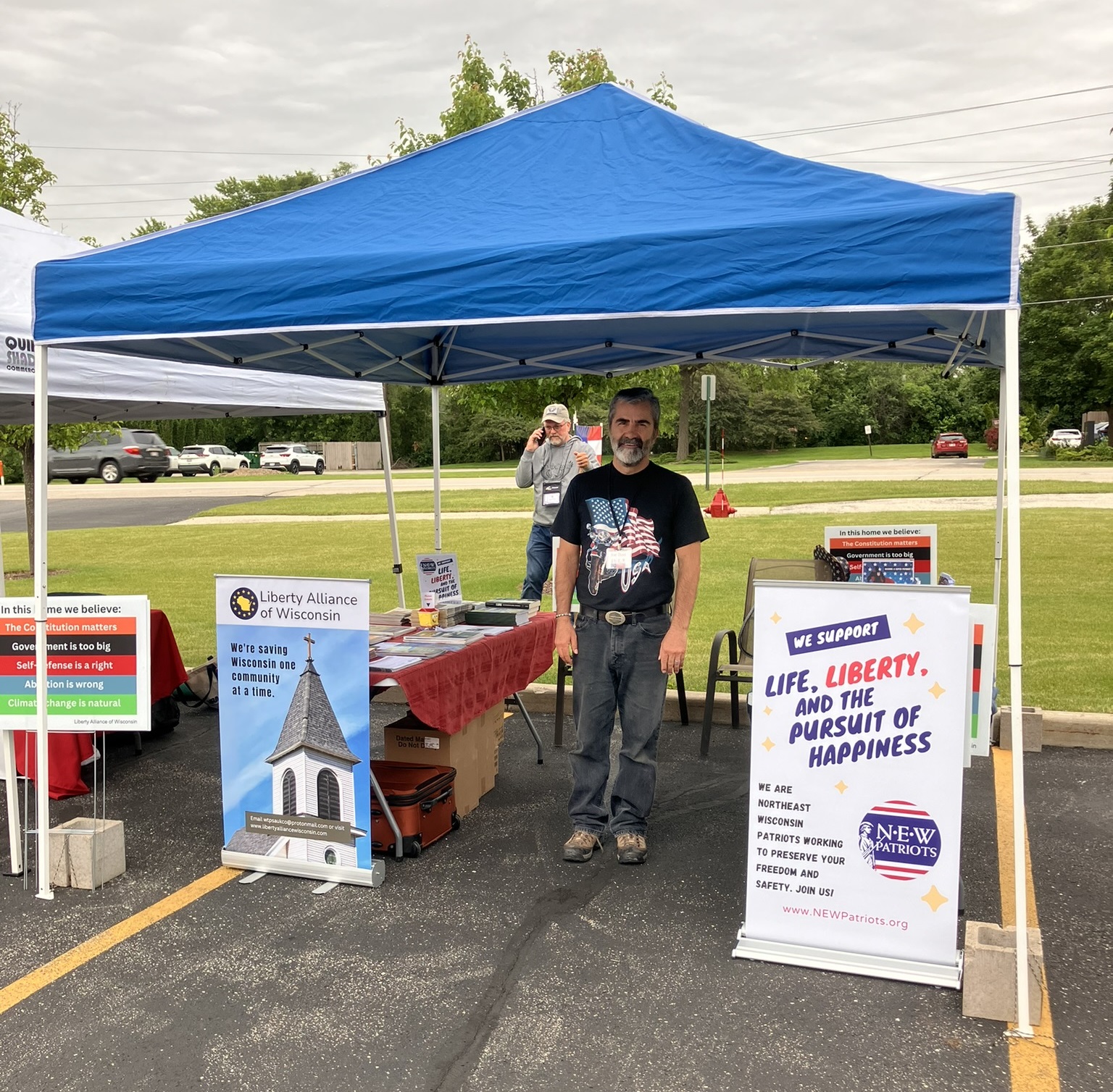 LAW-NEW Patriots exhibit at NRA Freedom Fest in Brookfield on June 8, 2024.