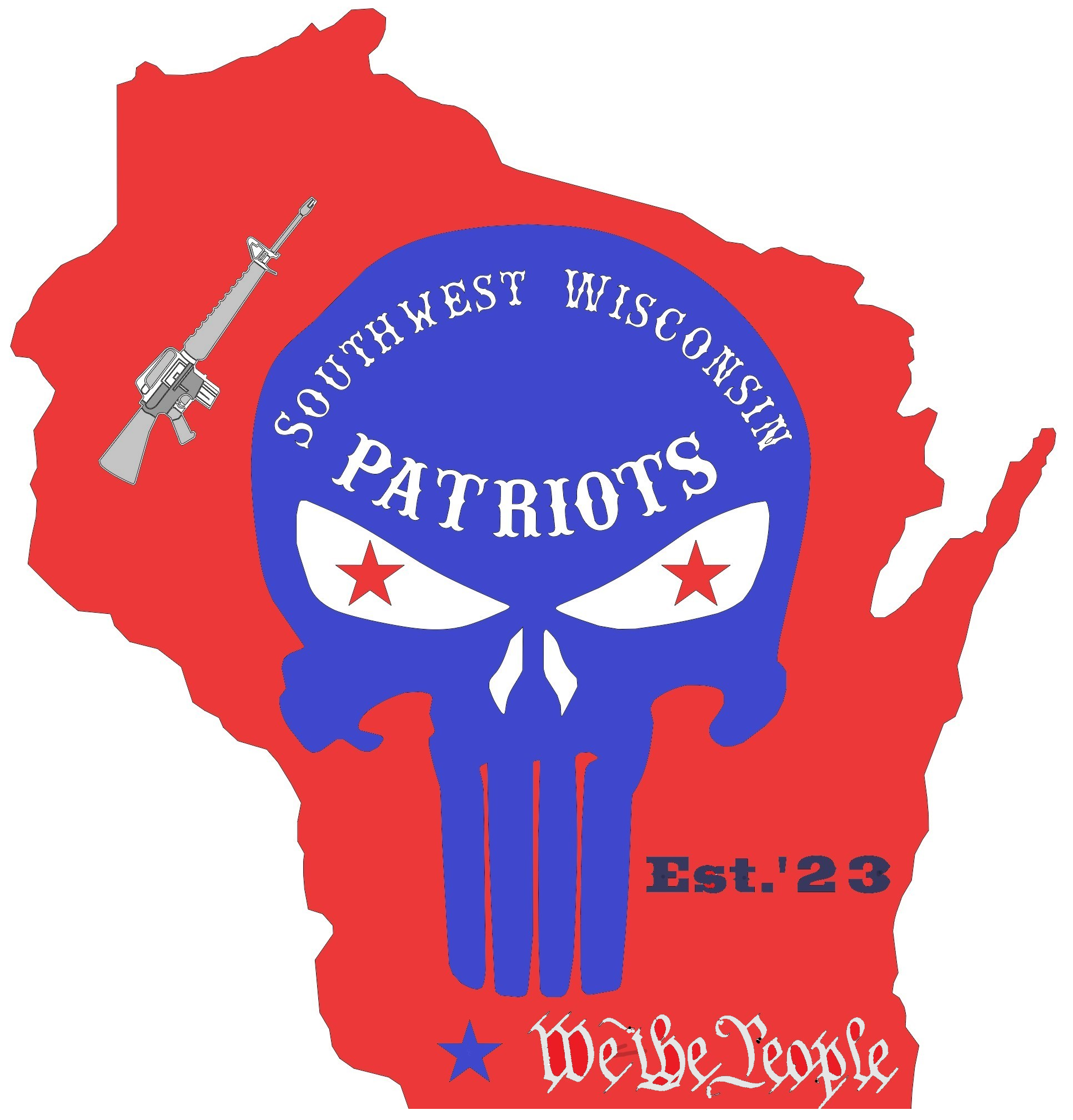 Southwest Wisconsin Patriots logo.