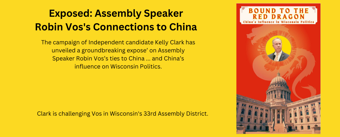 Exposed: Wisconsin Assembly Speaker Robin Vos has ties to China.