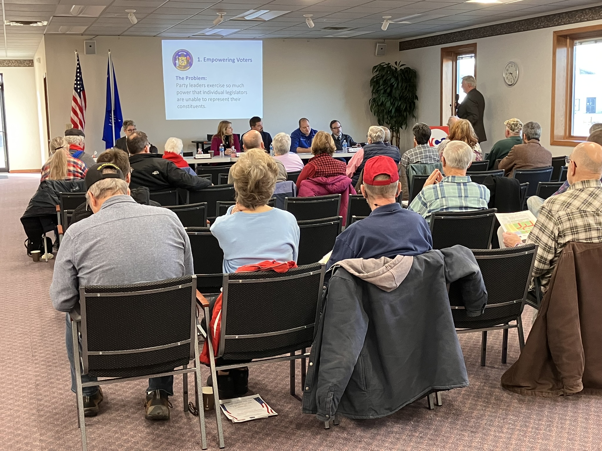 Attendees at the Wisconsin Conservative Coalition's 18th Legislator Town Hall.