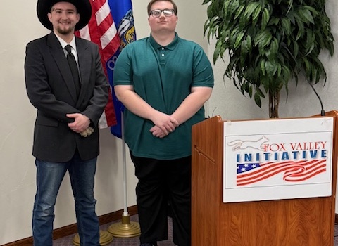 Zach Currier and Brandon Whaley are students at Lawrence University trying to start a Turning Point USA chapter.